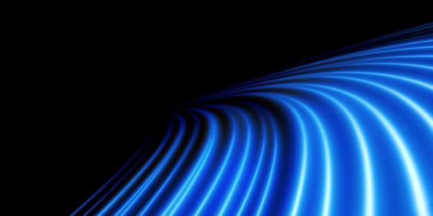 Light blue Twirl Curve light effect of blue line PNG Light blue pedistal podium platform