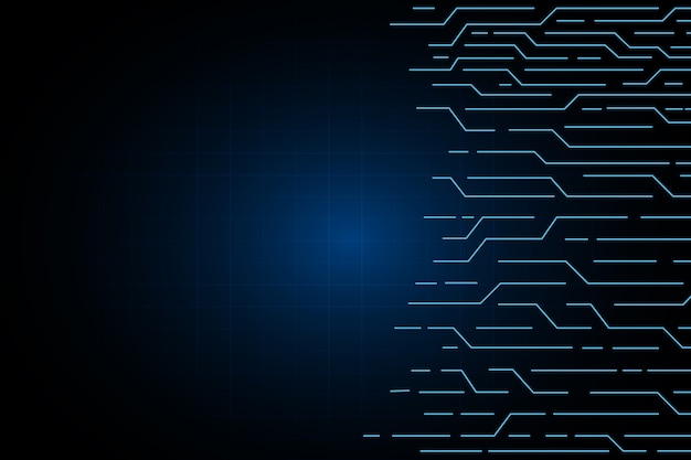 Line circuit abstract technology electricity background