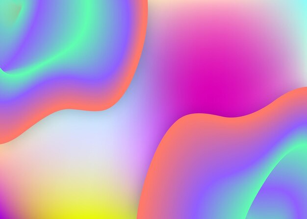 Liquid elements background with dynamic shapes and fluid