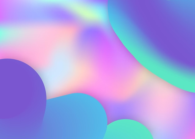 Liquid fluid background with dynamic elements and shapes