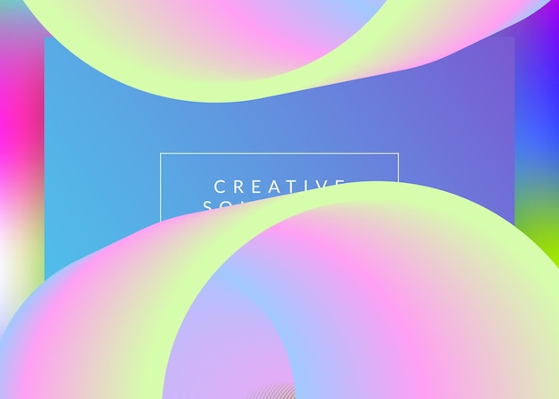 liquid fluid with dynamic elements and shapes landing page