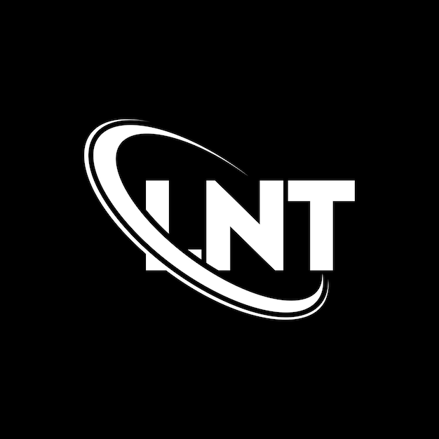 LNT logo LNT letter LNT letter logo design Initials LNT logo linked with circle and uppercase monogram logo LNT typography for technology business and real estate brand