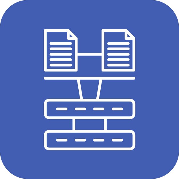 Load balancing icon vector image Can be used for Big Data