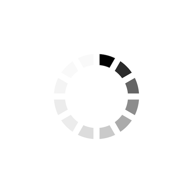loading icon vector illustration