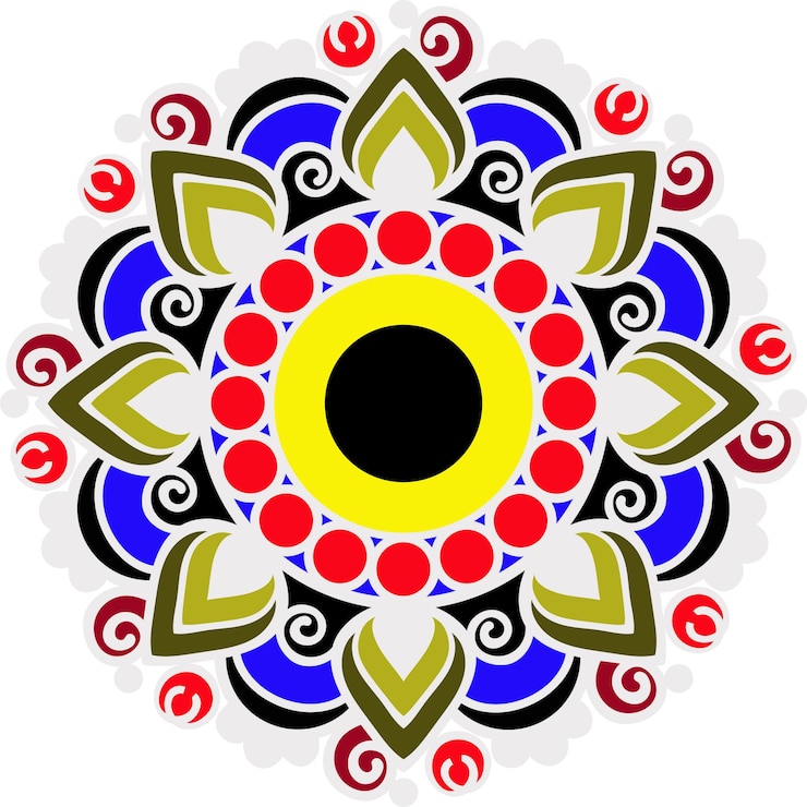 Vektor luxury mandala vector clipart