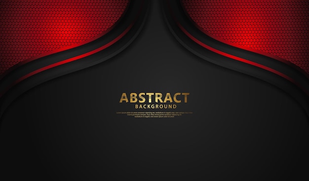 luxury overlap layers background with lines effect on textured dark background