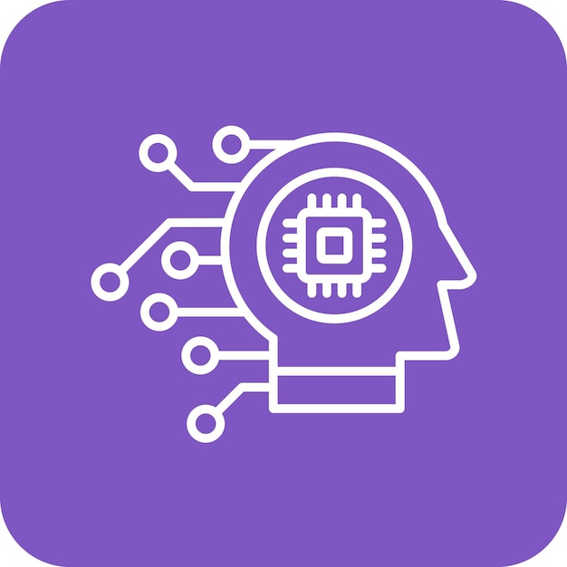 Machine Perception icon vector image Can be used for Data Analytics