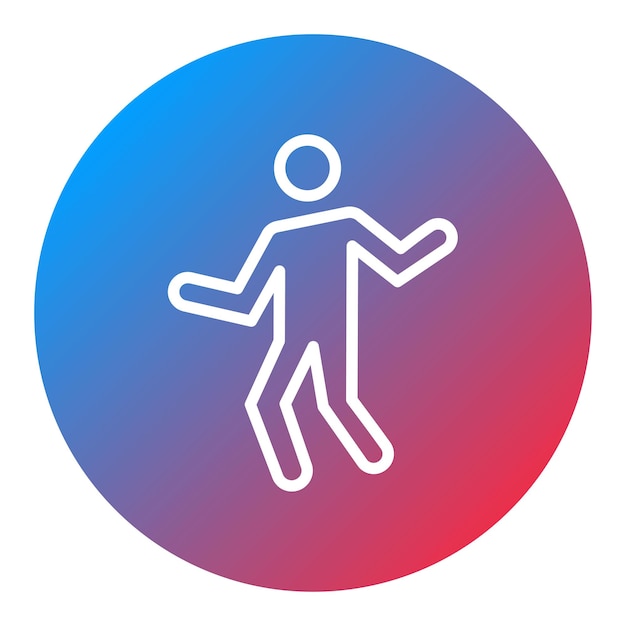 man celebrating icon vector image can be used for achievements