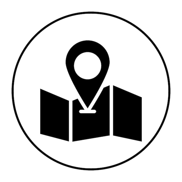 map icon vector image can be used for adventure