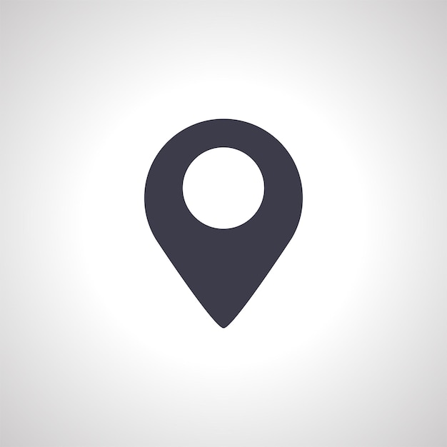 map pin isolated icon Location icon