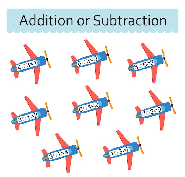 math activity for kids developing numeracy skills number range up to 10 vector illustration