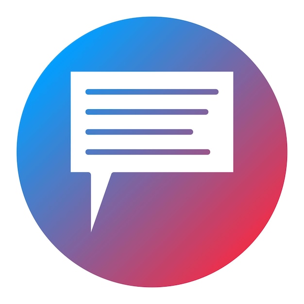 Message icon vector image Can be used for Public Relations Agency