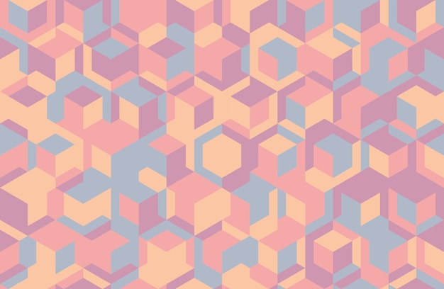 Minimal geometric design with sharp shapes and mosaic repetition Ideal for seamless backgrounds modern textile patterns or trendy poster covers