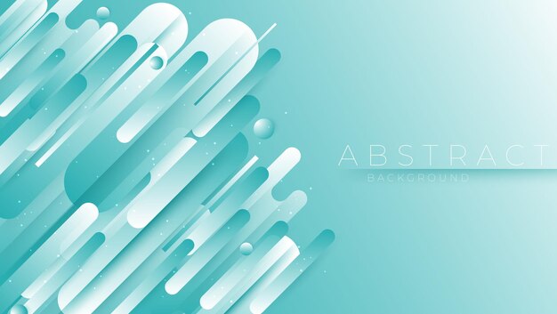 Minimal geometric Trendy gradient shapes composition background Vector illustration Vector