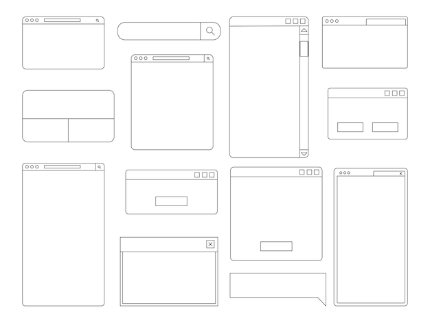 Minimalist User Interface Design Bundle