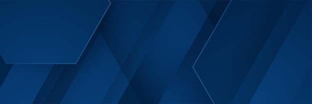 Minimalistisk geometrisk blå banner bakgrunn abstrakt design Vektor abstrakt grafisk design banner mønster bakgrunnsmal
