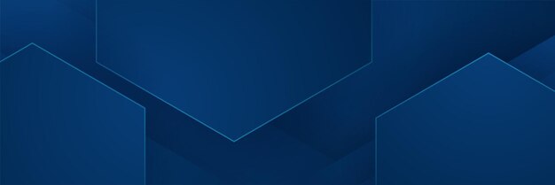 Minimalistisk geometrisk blå banner bakgrunn abstrakt design Vektor abstrakt grafisk design banner mønster bakgrunnsmal