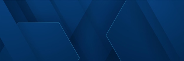 Minimalistisk geometrisk blå banner bakgrunn abstrakt design Vektor abstrakt grafisk design banner mønster bakgrunnsmal