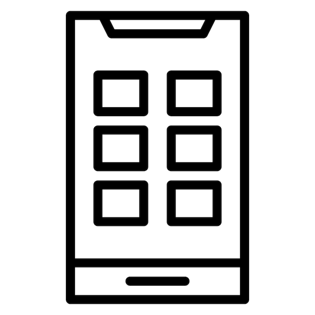 Mobile App icon vector image Can be used for Digital Disruption