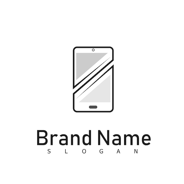 Mobile phone logo design symbol technology