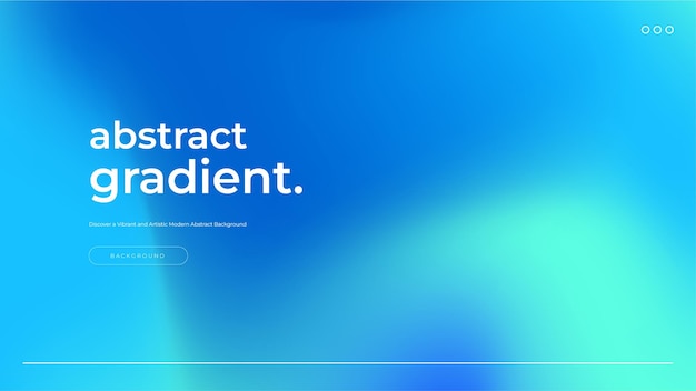 Modern blue and green gradient abstract background