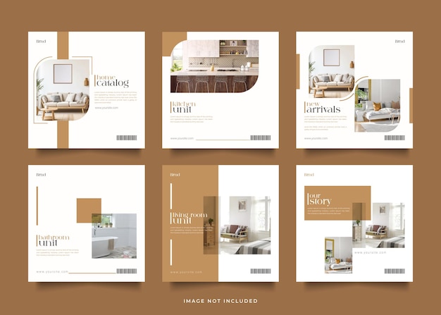 modern clean real estate home interior sale banner