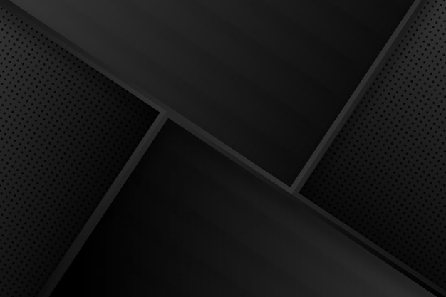 Modern geometric abstract black background