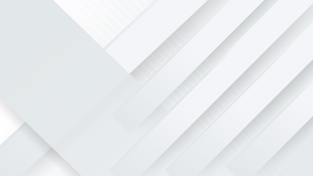 modern geometric shapes white and grey background design decoration concept for web layout poster banner app background business presentation and social media template