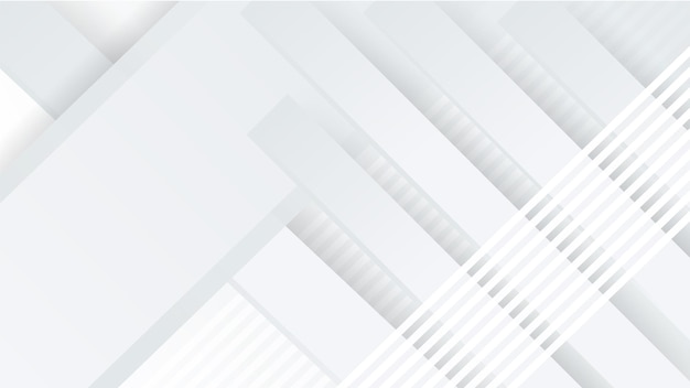 Modern geometric shapes white and grey background Design decoration concept for web layout poster banner app background business presentation and social media template