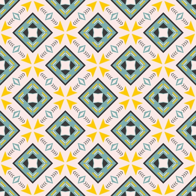 Modern pattern ornament. Abstract shape seamless design ready for print