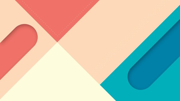 Moderne abstrakt bakgrunn med retro diagonale linjeelement og pastellfarge