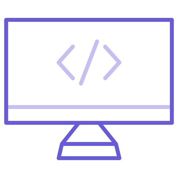 monitor vector illustration
