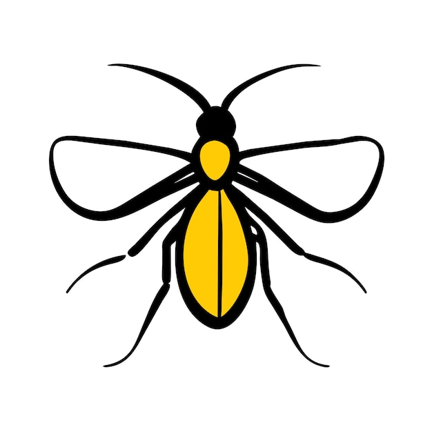 mosquito vector graphics illustration eps source file format lossless scaling icon design