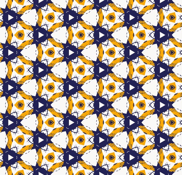 Multi color seamless abstract pattern Background and backdrop Multi Colored Colorful ornamental design Colored mosaic ornaments Vector graphic illustration
