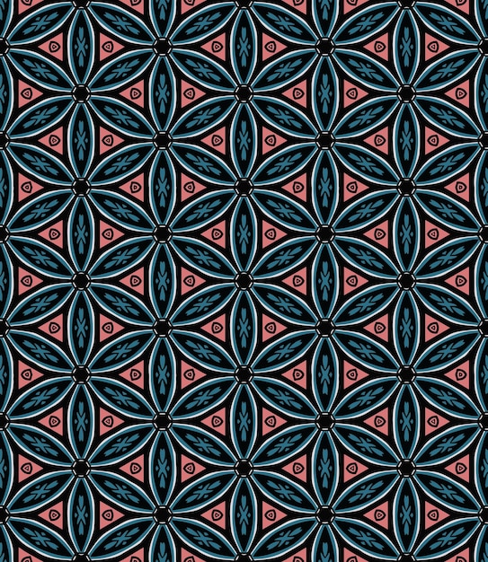 Multi color seamless abstract pattern Background and backdrop Multi Colored Colorful ornamental design