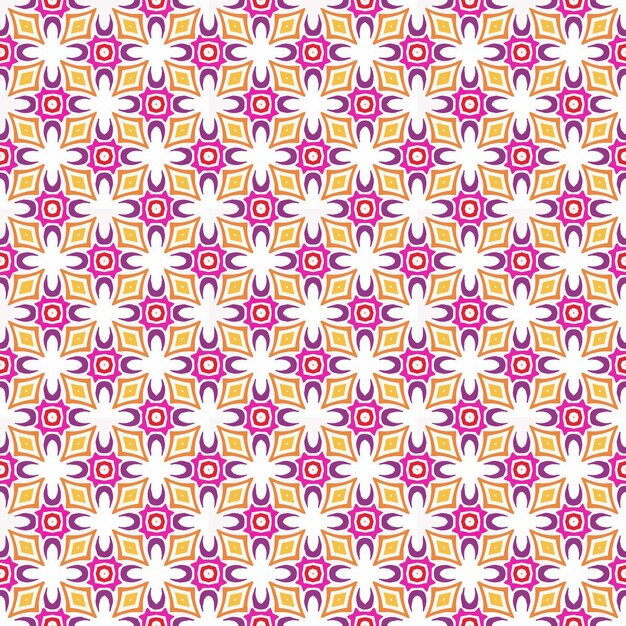 Multi color seamless pattern texture and template Multicolored Colorful ornamental graphic design Colored mosaic ornaments Vector illustration