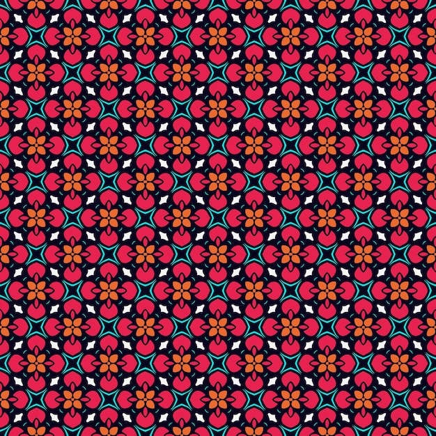multi color seamless pattern texture and template multicolored colorful ornamental graphic design colored mosaic ornaments vector illustration