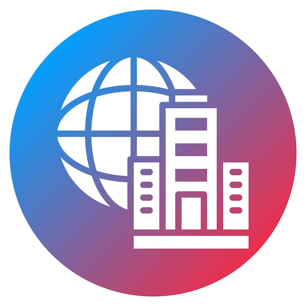 Multinational icon vector image Can be used for Data Science