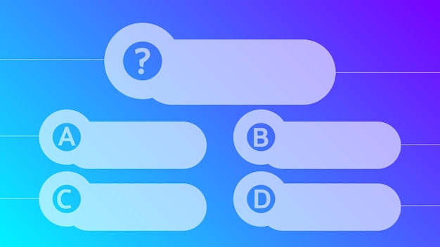 multiple choice quiz template