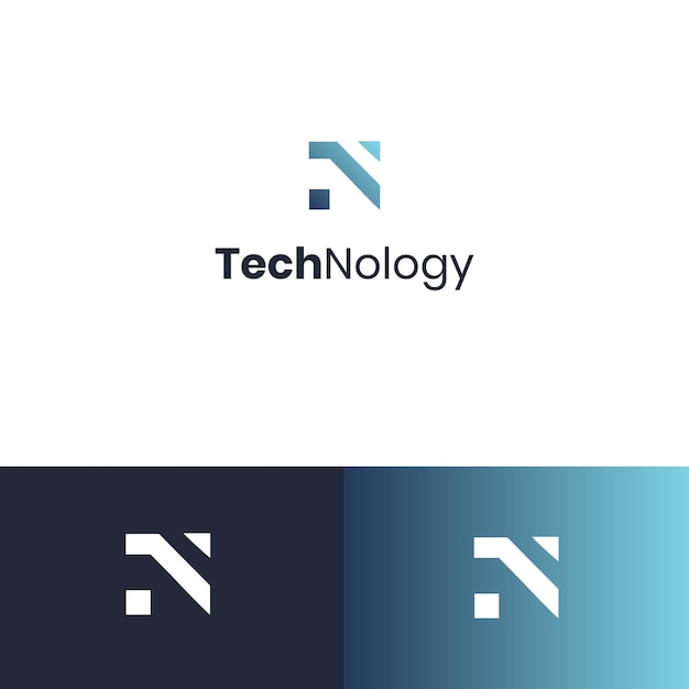 N letter technology app icon vector N minimal icon for business and app icon modern unique logo