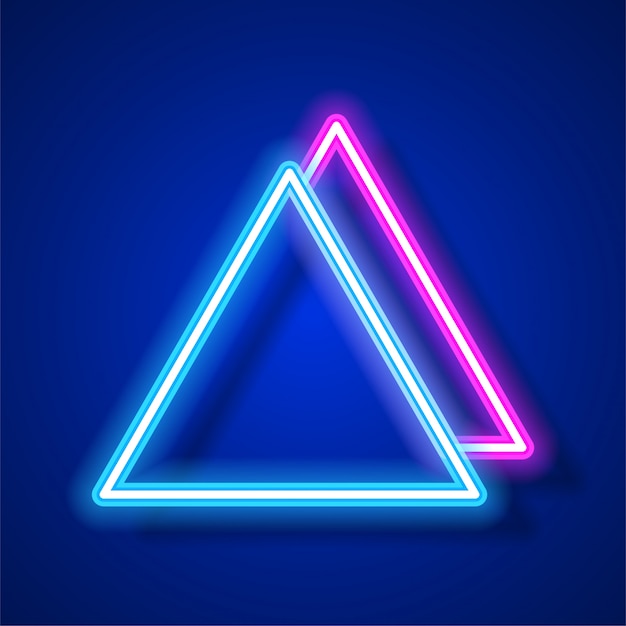 Neon banner maldesign.