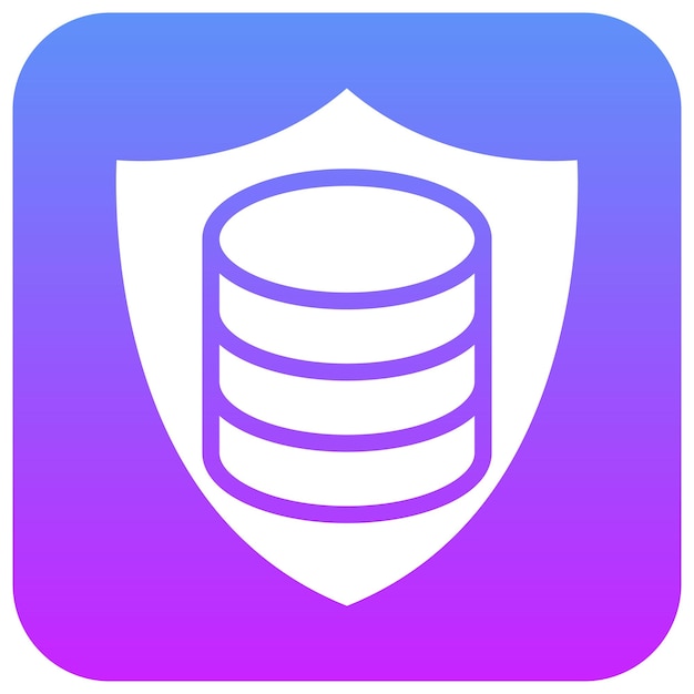 network data protection vector icon illustration of networking iconset