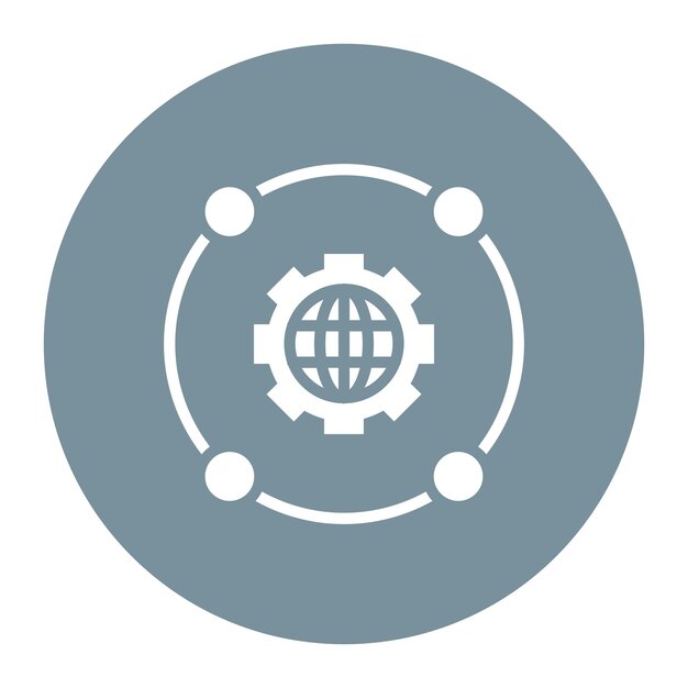network integration icon vector image can be used for networking