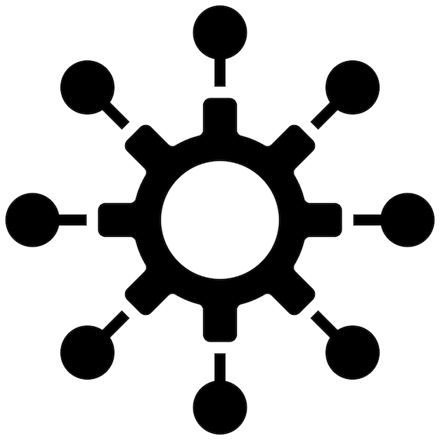 network integration vector icon can be used for networking iconset