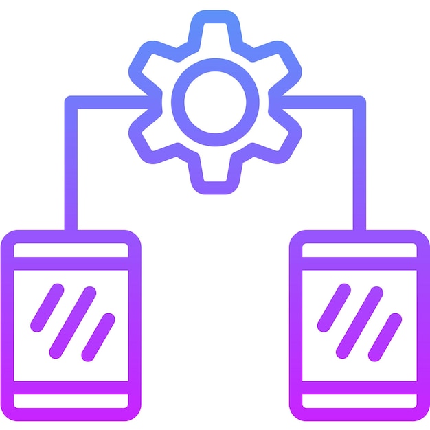 Network Optimization vector icon illustration of Networking iconset