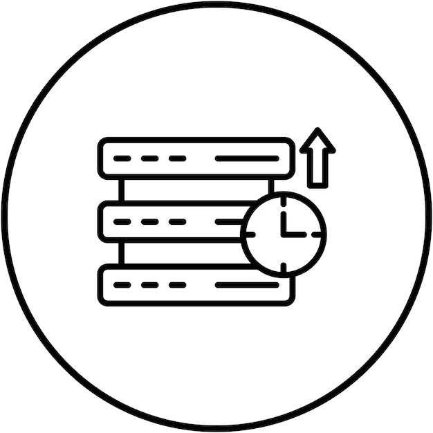 Network Uptime vector icon Can be used for Networking iconset
