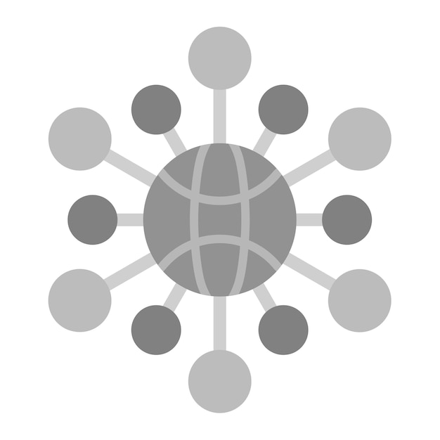 Neural Network icon vector image Can be used for The Future