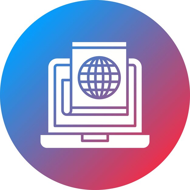 News Portal icon vector image Can be used for News and Media