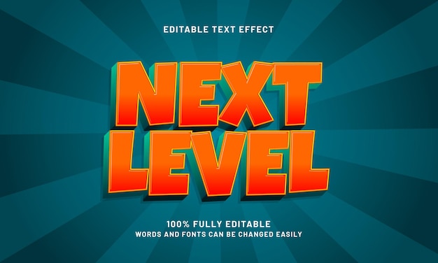 next level editable text effects with a happy and colorful theme
