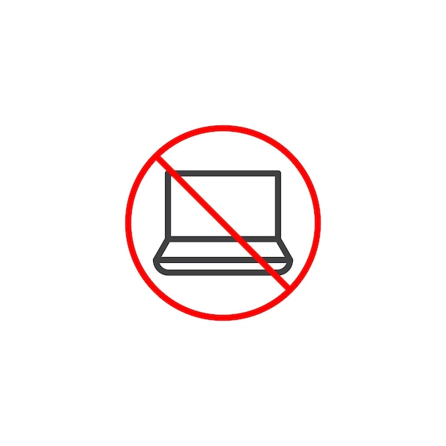 No laptop signeps